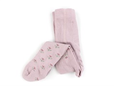 Lil Atelier violet ice cotton tights
